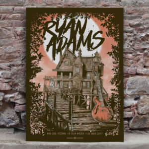 Ryan Adams Limited Edition Screen Print